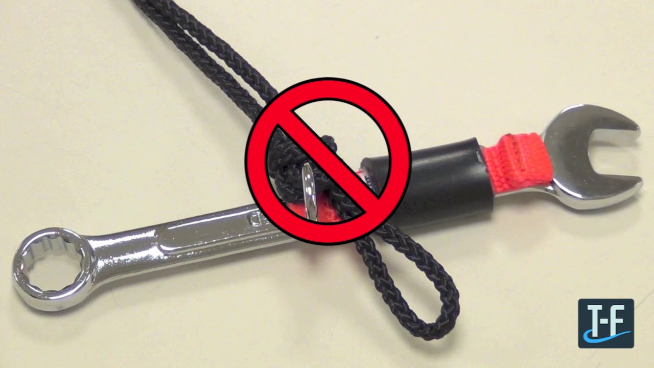 Risque FME/FOD : les lani&egrave;res pour outils de Ty-Flot