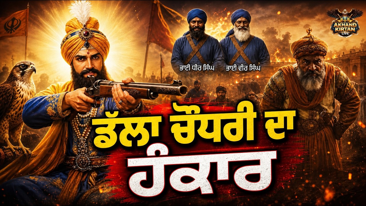 ਡੱਲਾ ਚੌਧਰੀ ਦਾ ਹੰਕਾਰ ਤੋੜਿਆ || Dalla Chaudhary  || Bhai Bir Singh Bhai Dhir Singh || AKHAND KIRTAN