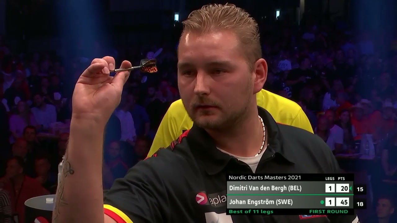 Dimitri Van den Bergh v Johan Engstrom | 2021 Nordic Darts Masters | Round 1