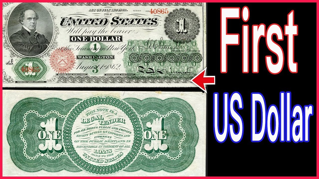This Day In History February 25, 1862, 1st US Dollar