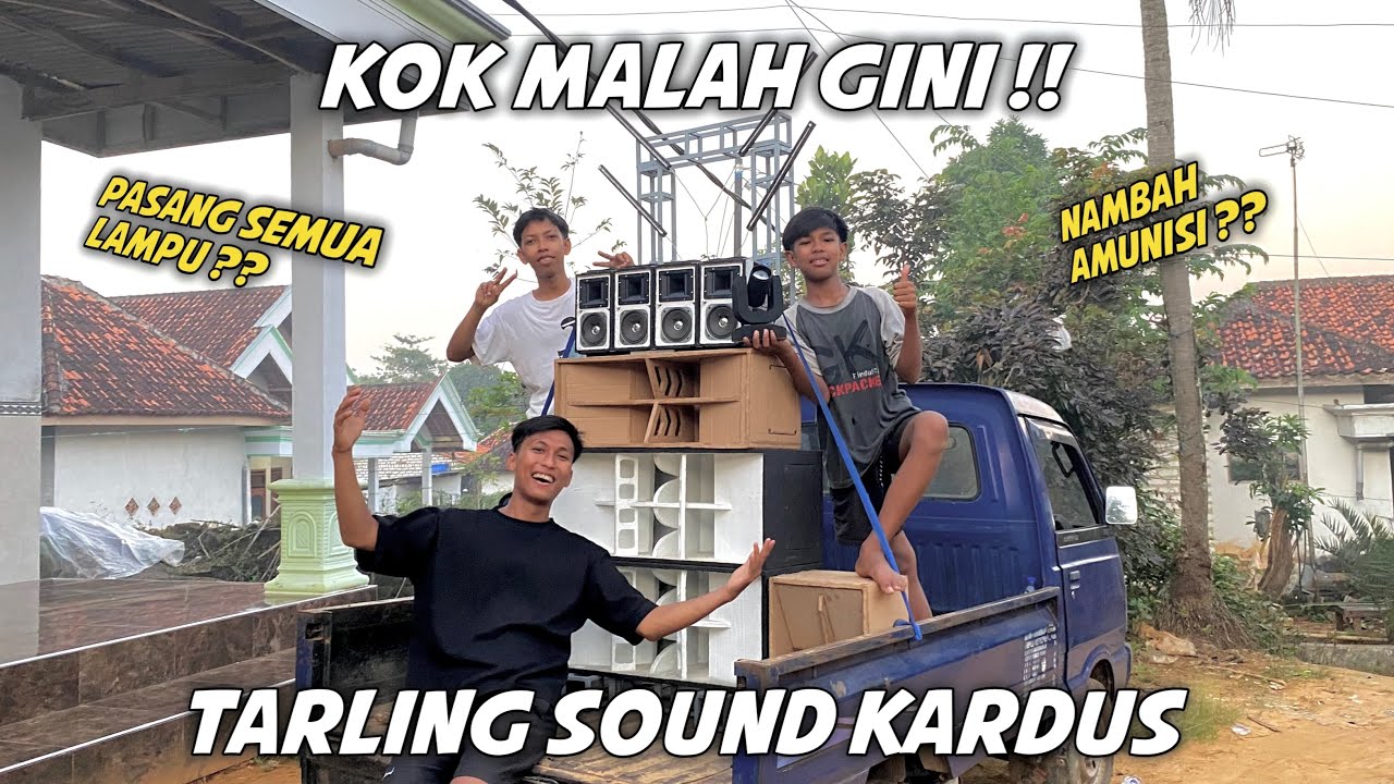 TAKBIR KELILING Malam idul adha SOUND KARDUS PAKEK FULL AMUNISI !!!