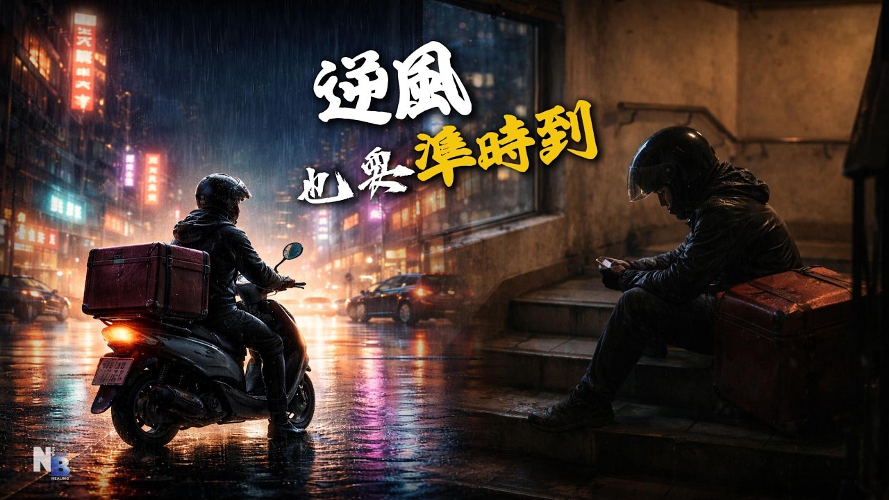 《逆風也要準時到》外送人生原創單曲｜激勵動能版 × 都市節奏版