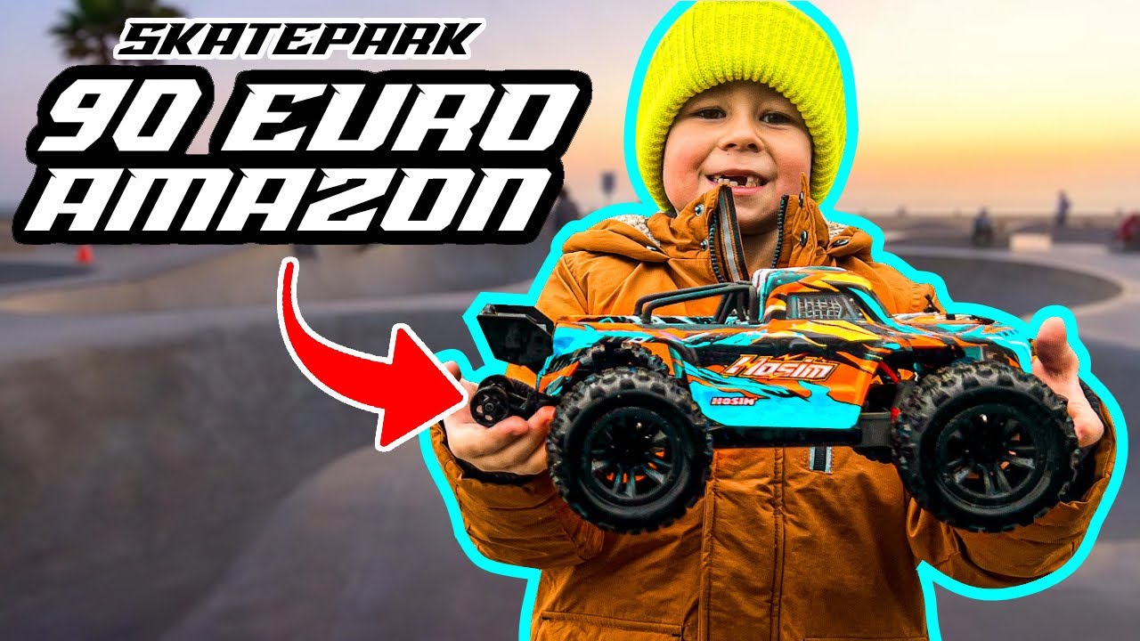 Der Hosim Hyper Go 1/16! So viel RC Auto bekommst du für 90 Euro bei Amazon! Skatepark Test!