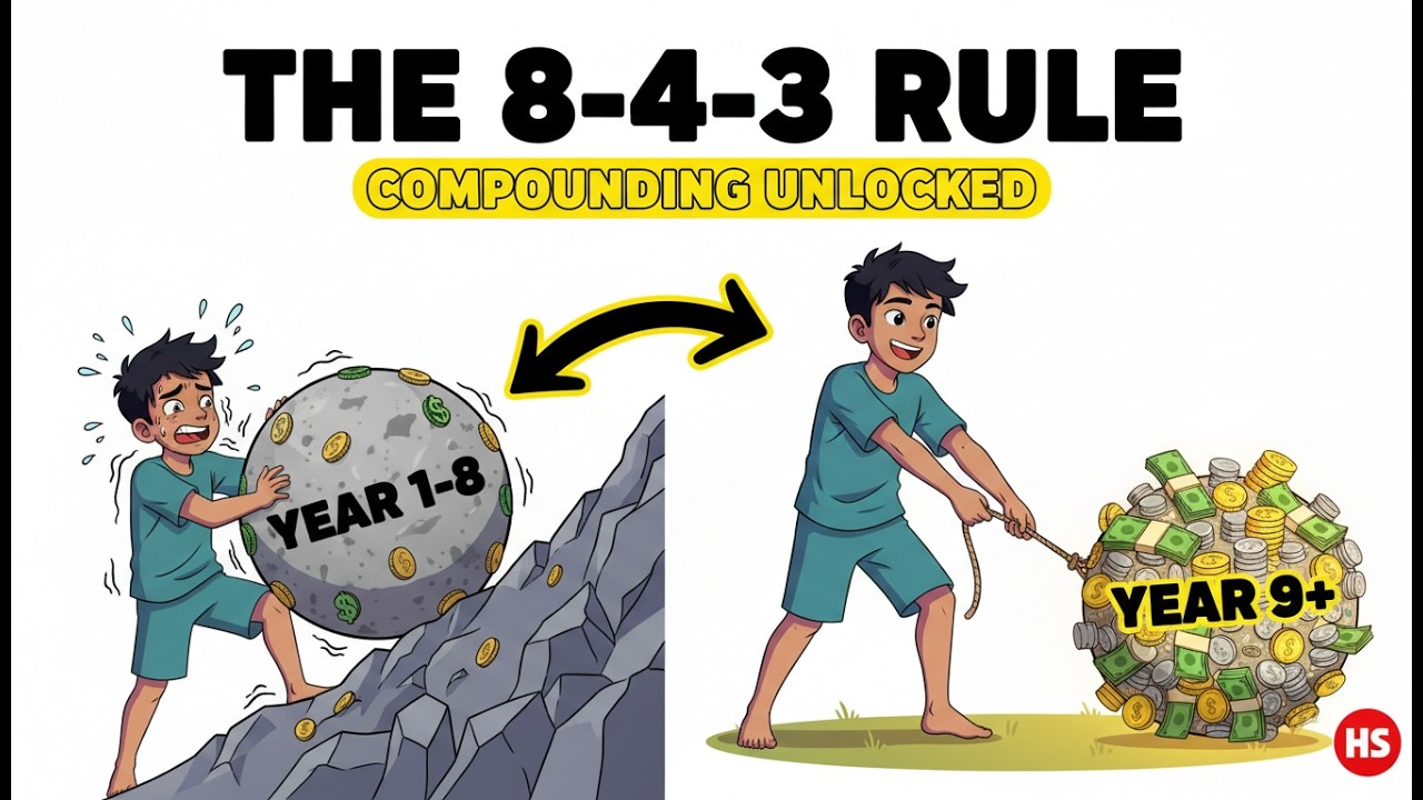 If You Think Compounding is Too Slow, Watch This - The 8-4-3 Rule