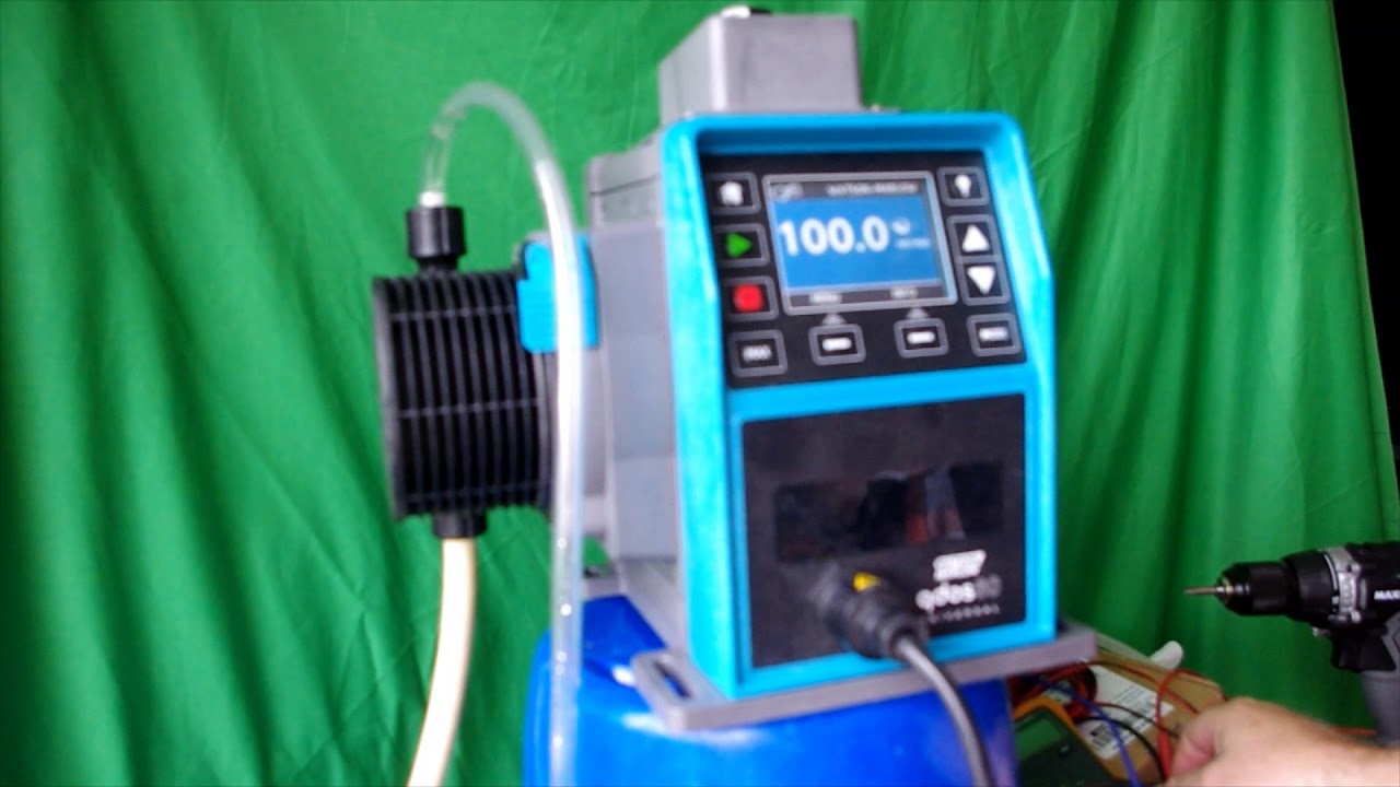 Wiring a leak detector alarm on a qdos pump