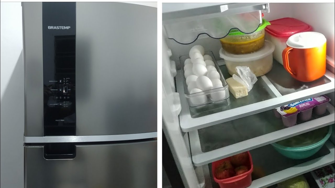 resenha da minha geladeira Brastemp Frost Free 400L BRM54