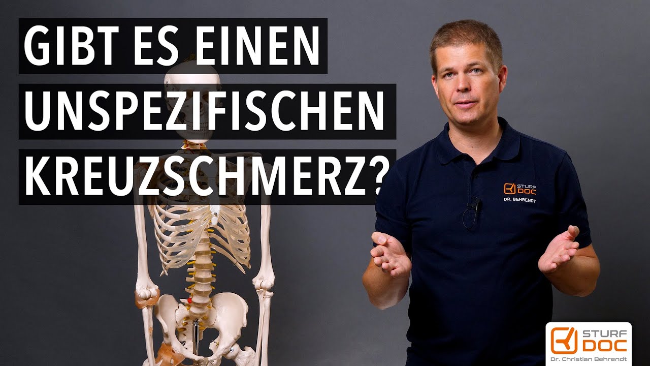 Gibt es einen unspezifischen Kreuzschmerz?