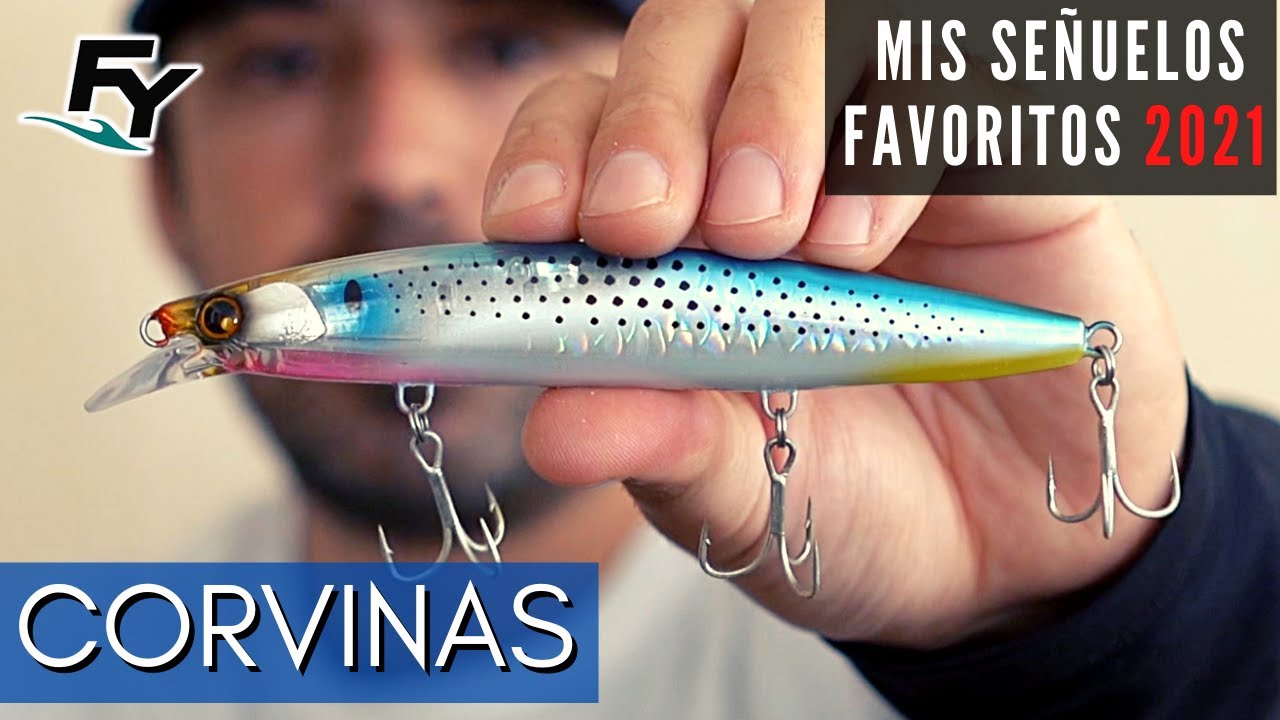 SEÑUELOS para PESCA de CORVINA en CHILE [Mis favoritos 2021]
