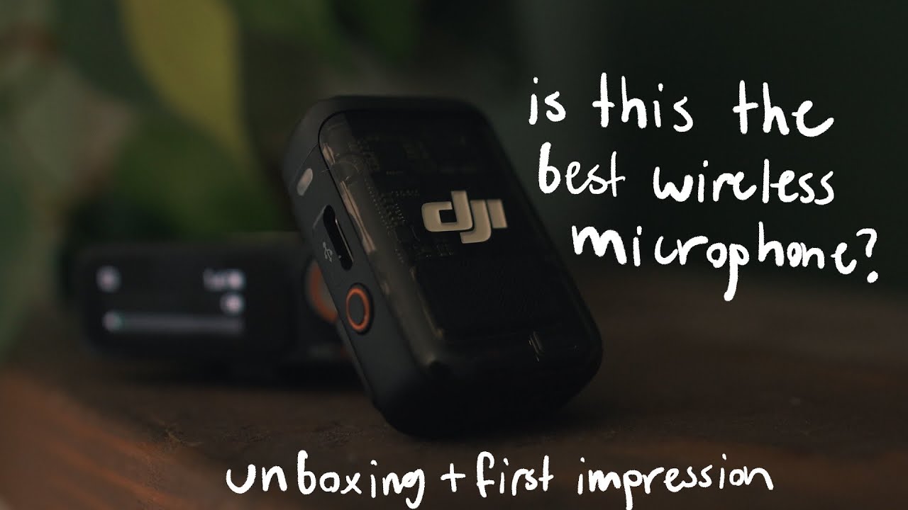 DJI Mic 2 Unboxing and First Impression