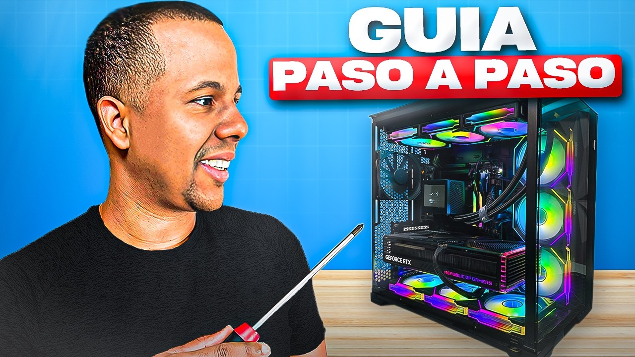 Como Armar una PC GAMER paso a paso desde cero en 2025 - Guía BIEN EXPLICADA