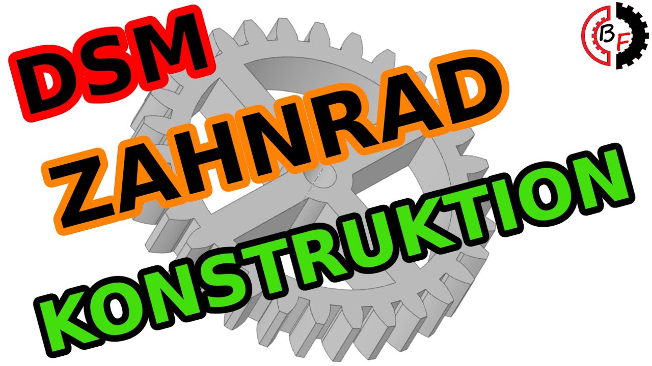 #18 DesignSpark Mechanical Zahnrad Konstruieren Evolventenverzahnung Verzahnung Zahnstange gear Free