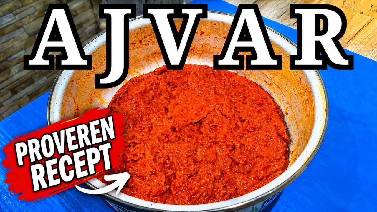 LESKOVAČKI AJVAR | Kako napraviti pravi DOMAĆI LESKOVAČKI AJVAR? *Bez konzervansa*
