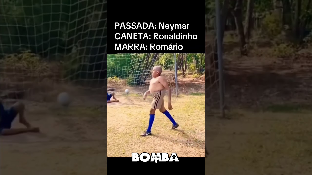A gra&ccedil;a do menino Bomba Patch #bombapatch #games #futebol X #ps2 #ps3 #ps4 #ps5 #xbox #pes2021