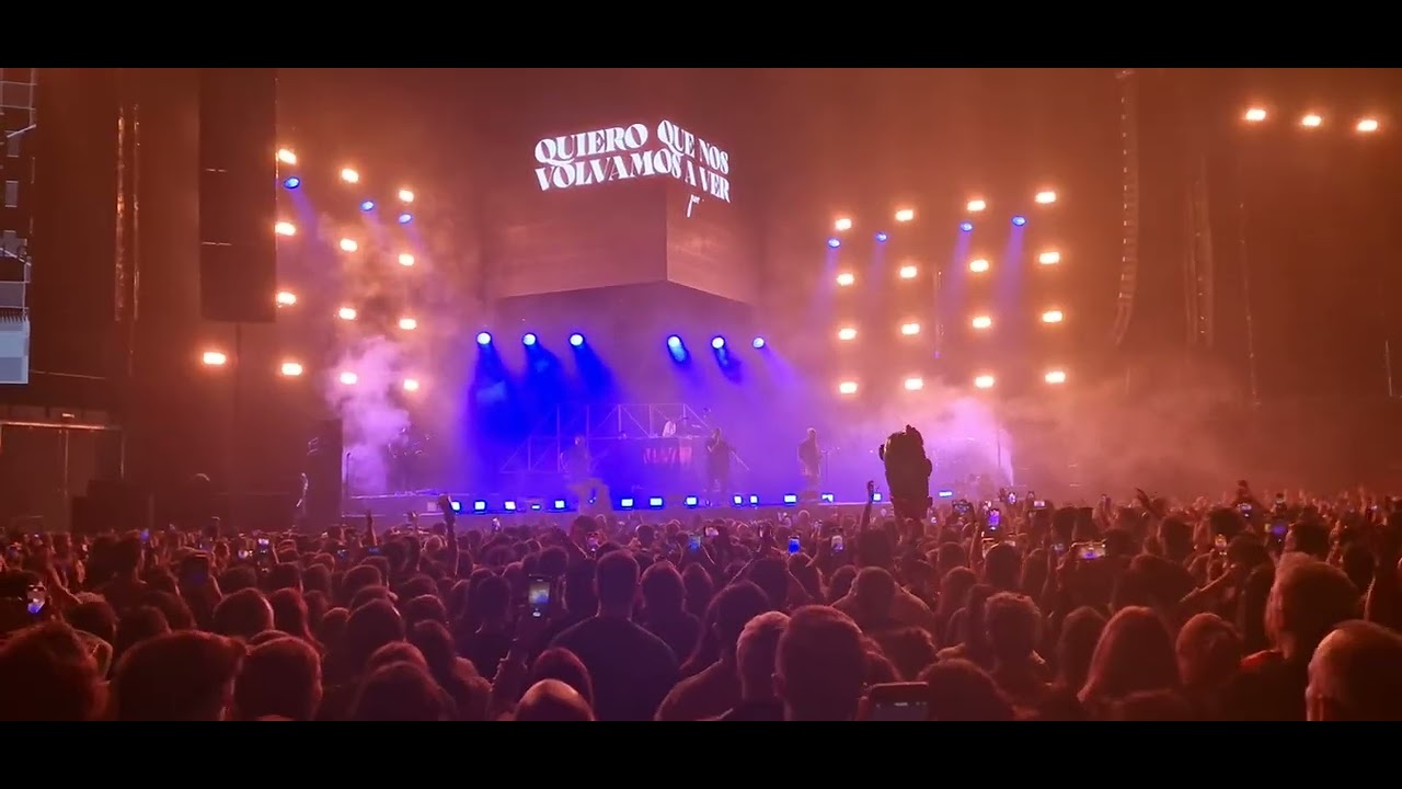 inicio concierto rayden, wizink 2023
