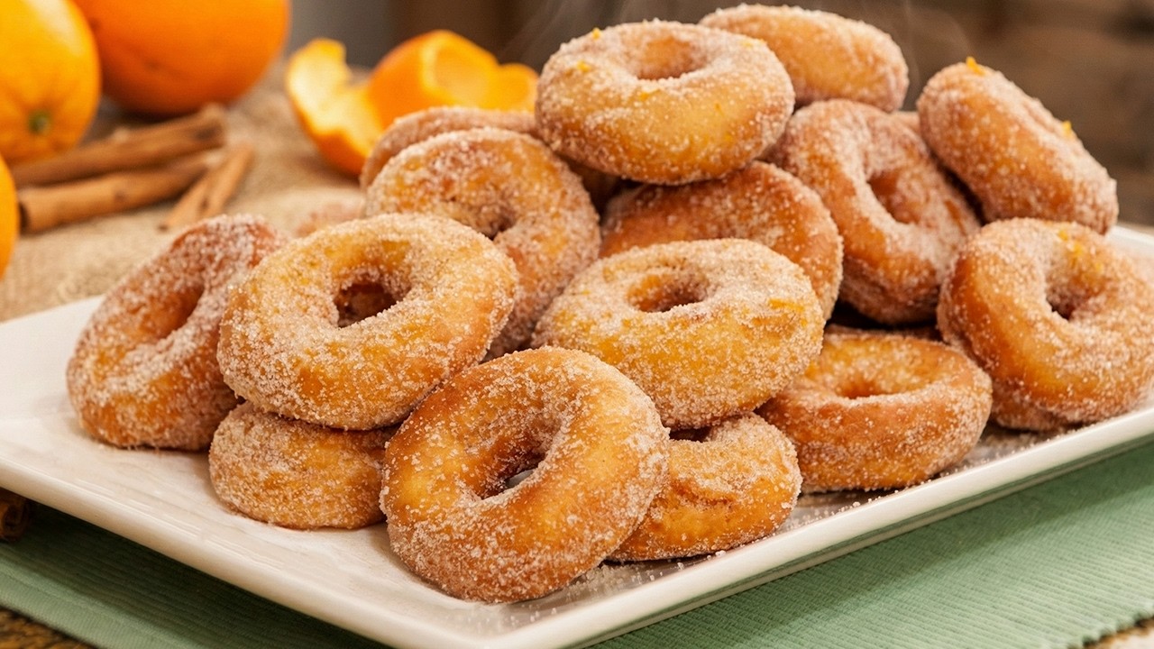 Roscos Fritos de Naranja - Receta Tradicional