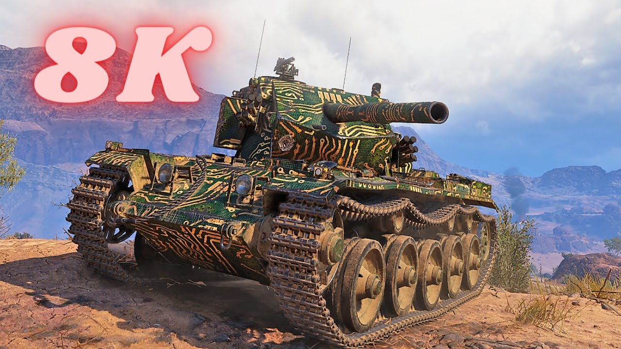 Cobra explosive 8K Damage World of Tanks Replays