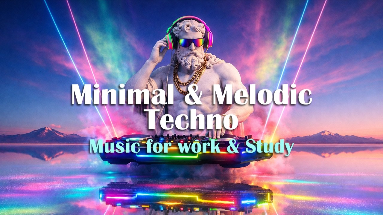 Minimal Techno Mix at Salar de Uyuni | 122 BPM Music for focus