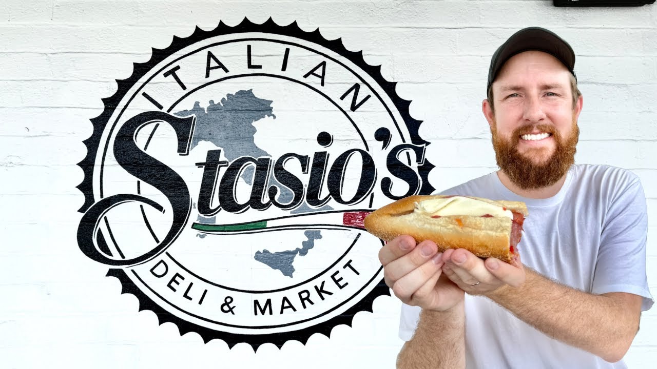 We Tried The BEST Italian Deli Called Stasio’s!