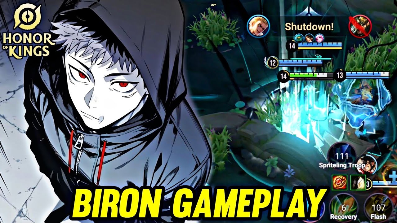 HOK : BIRON/ITADORI GAMEPLAY | IN CLASH LANE - HONOR OF KINGS