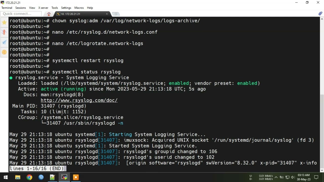 Setup Centralized Log Server with rsyslog on Ubuntu Server