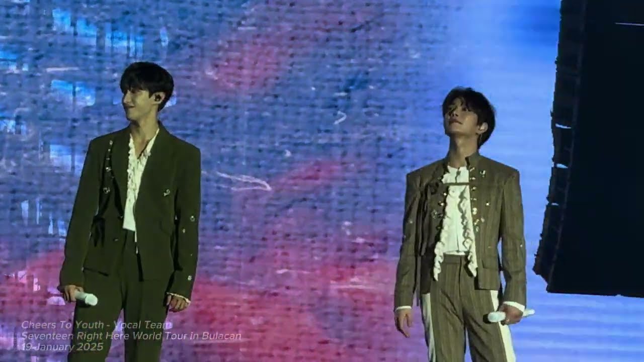250119 SEVENTEEN RIGHT HERE in BULACAN | Cheers To Youth - Vocal Team