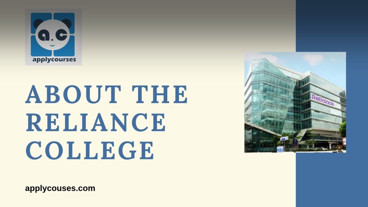 Know about Reliance College, Malaysia- Applycourses