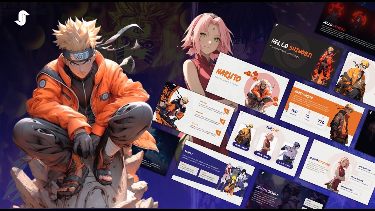 NARUTO | FREE PPT TEMPLATE | RAN15JEN