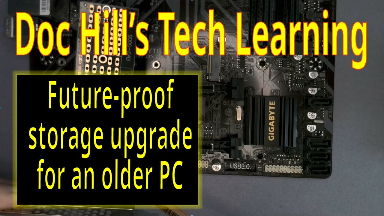 No M.2 socket? No Problem! Future-proof storage upgrade for older PC