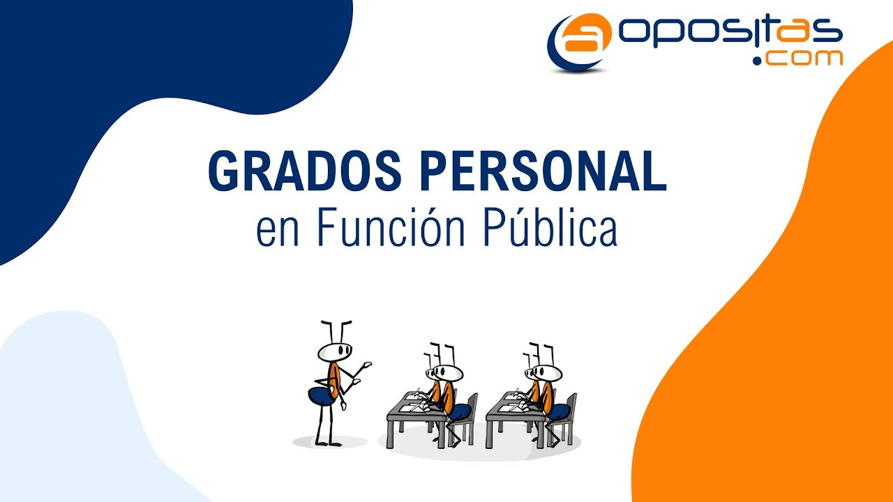 Píldora de Estudio. Grados de Personal en Función Pública