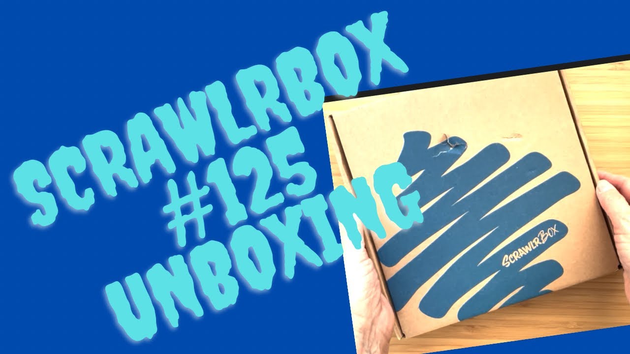 ScrawlrBox 125 unboxing January 2026 (spoilers ahead!)