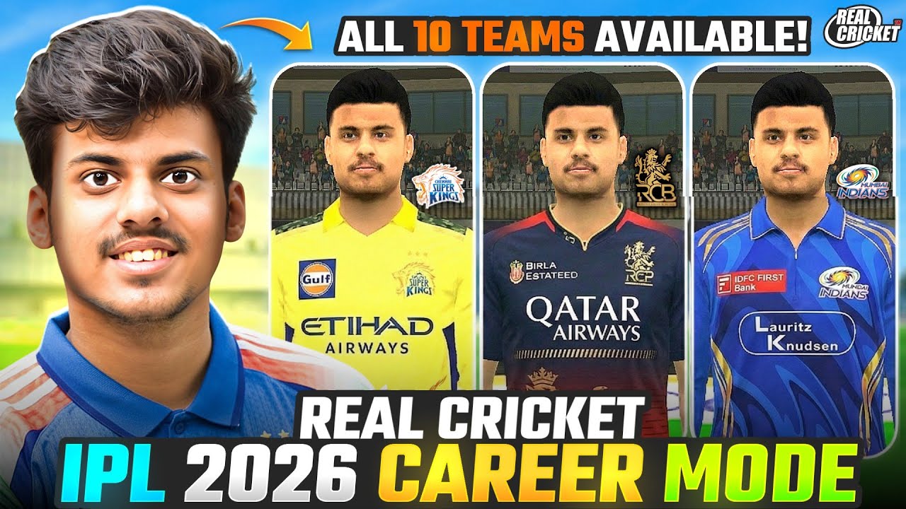 I Played IPL Career Mode for FREE 😳 - Real Cricket