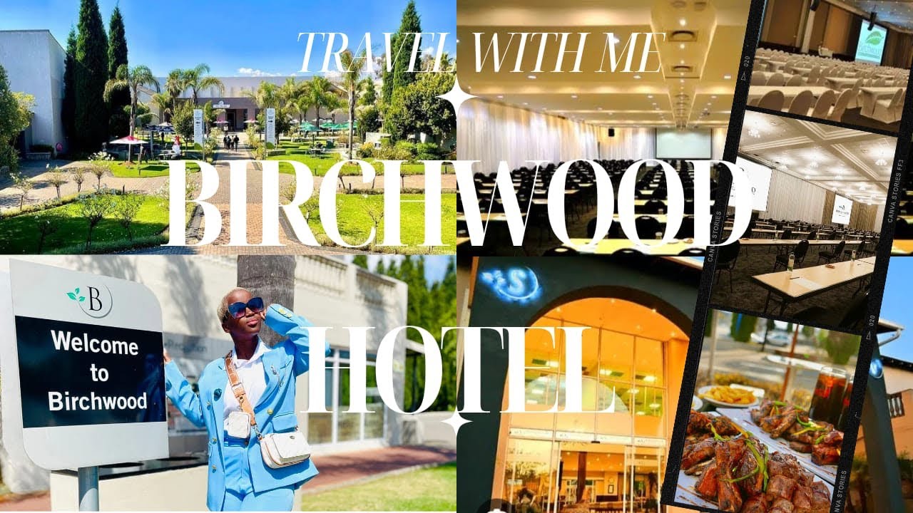 TRAVEL WITH ME TO BIRCHWOOD HOTEL & OR TAMBO CONFERENCE CENTRE- BOKSBURG
