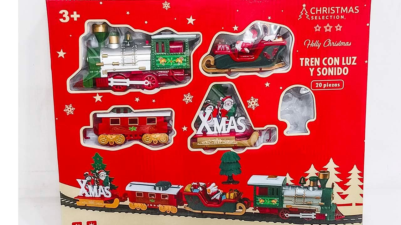 Tren navideño polar locomotora locomotive polar christmas train co Navidad adorno