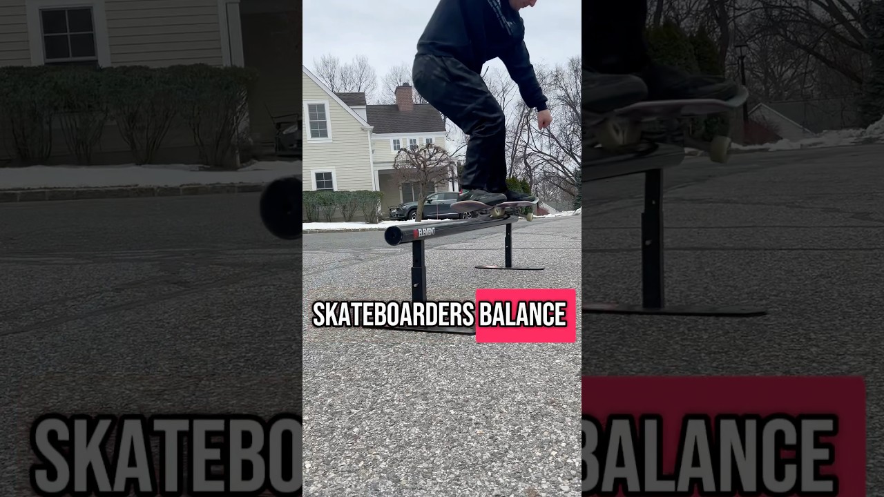 How to balance a 5050 grind on a rail