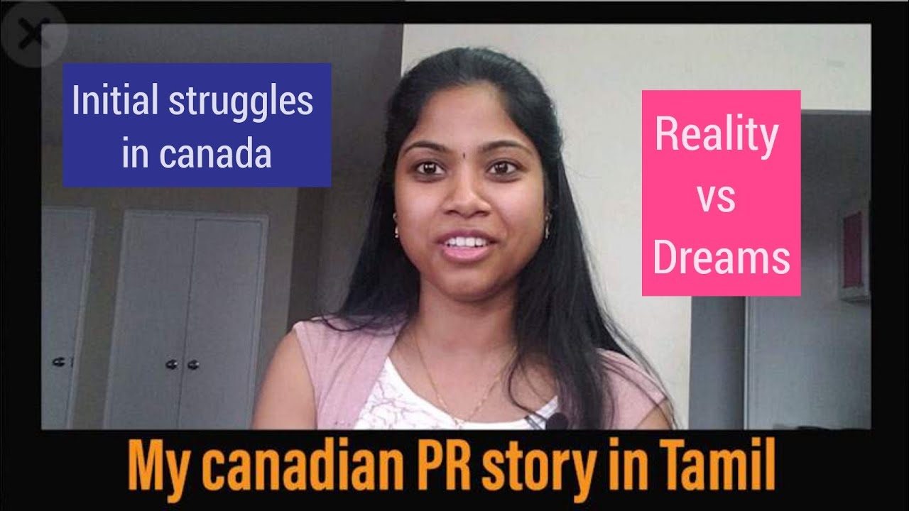 My Canadian PR story in Tamil|Struggle I went through|Reality of life in canada