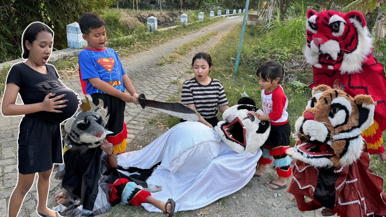 Drama lucu ngakak | TERNYATA SAVA ADALAH JEMAAN BARONGAN PANDA YANG SEDANG HAMIL TUA