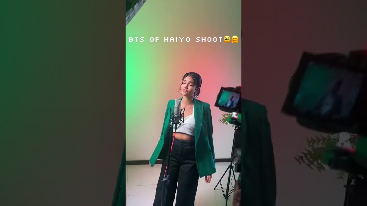 Indian artist කෙනෙක් featuring කරපු Yuki Nawarathna ගේ Hayyo Song එකට අපි Cover එක කරපු විදිය🥰🎥