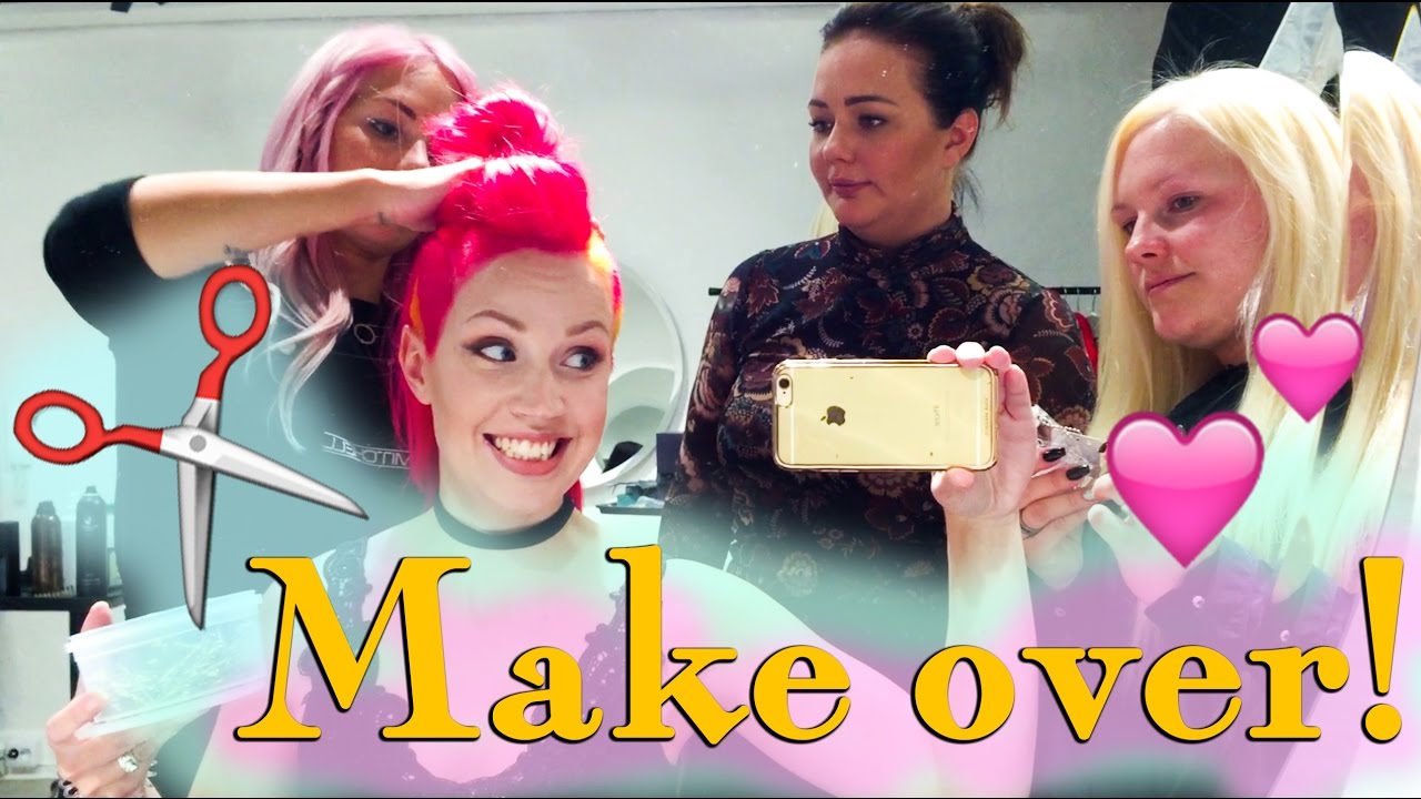 Make over! L&aring;ngt rosa h&aring;r!