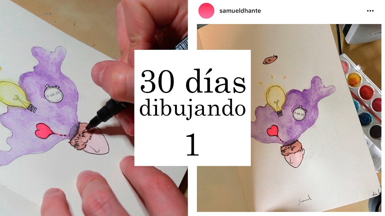 30 D&Iacute;AS DIBUJANDO - Samuel Dhante