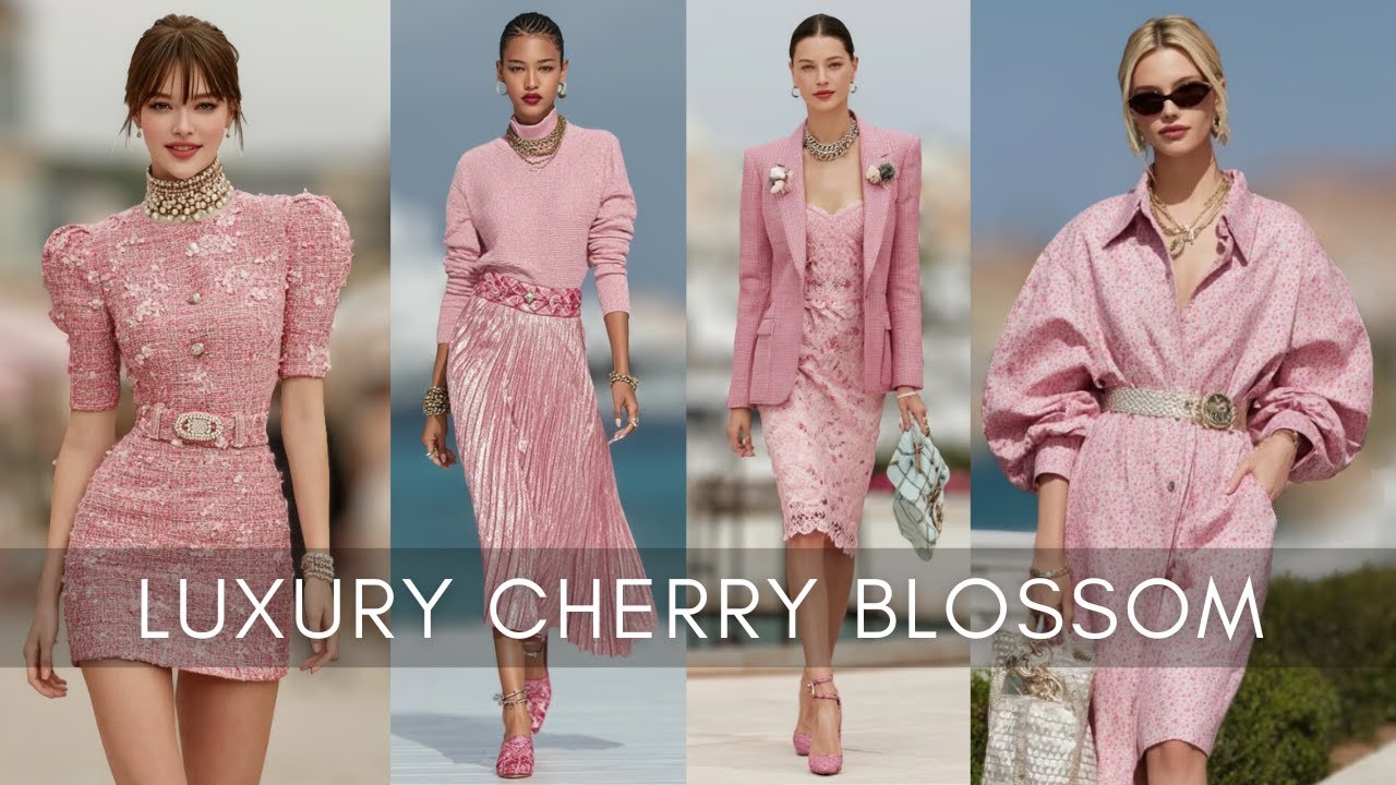 Chanel Spring/Summer 2026: Romantic Cherry Blossom Outfits That Look Insanely Luxurious