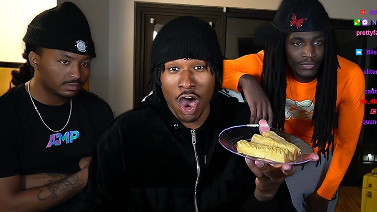 Duke Dennis Does A THROWBACK School Food MUKBANG W/ His Friends! 🍕✏️