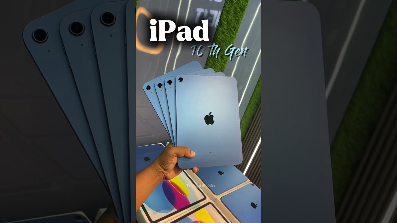 iPad 10th GEN (10.9inch) Unused demo unit at best price ever