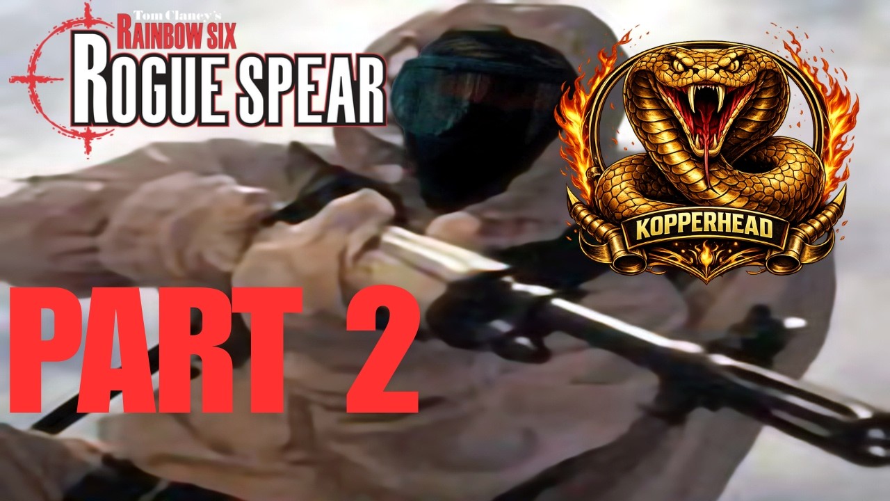 Tom Clancy's Rainbow Six: Rogue Spear (1999) - Longplay Part 2