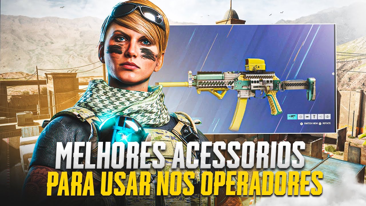 RAINBOW SIX MOBILE DICAS dos MELHORES ACESSORIOS para os OPERADORES!