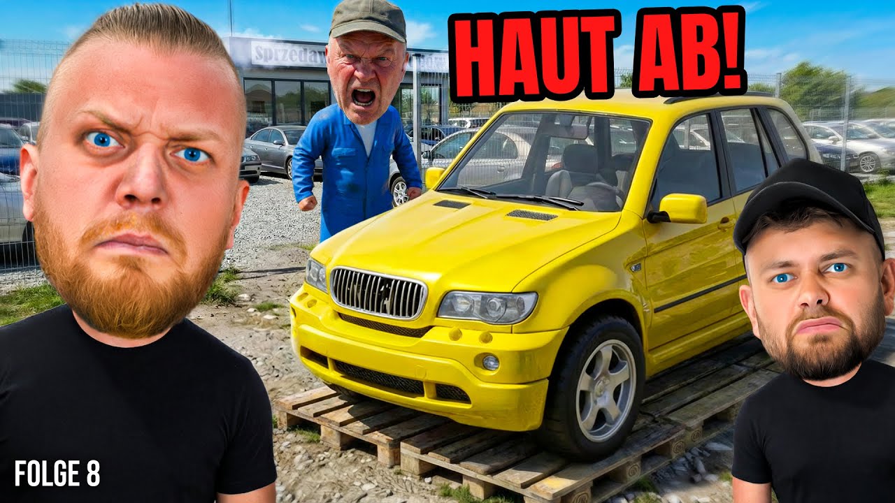 BMW Kopie an polnische Kiesplatzhändler als echten BMW verkaufen