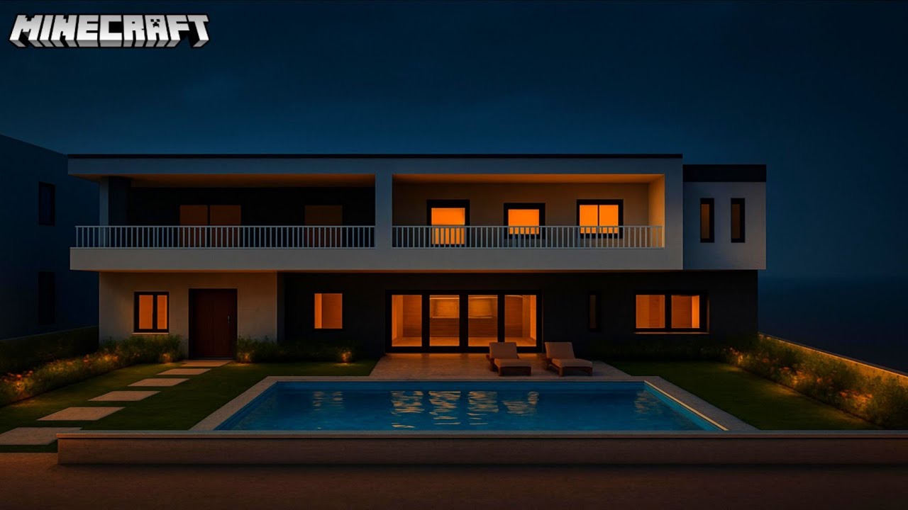 Minecraft Modern House Tutorial | PT 1