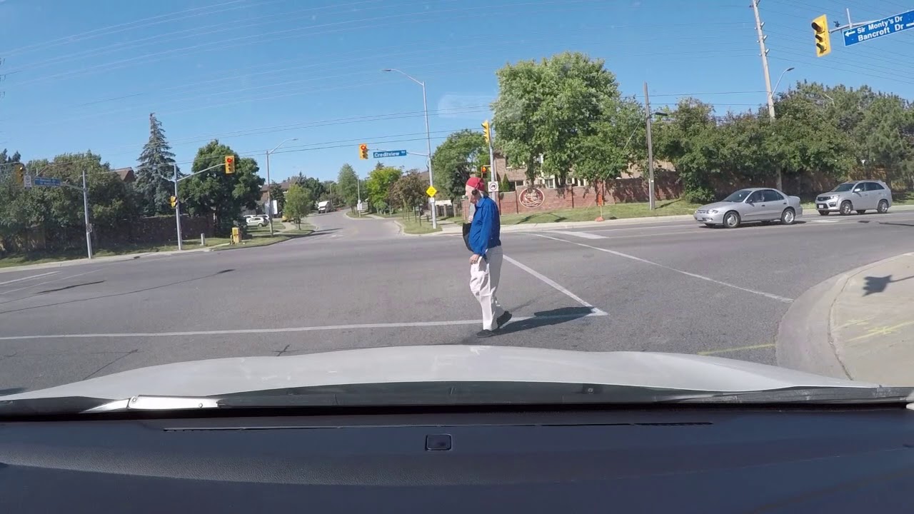 KD-60-DRIVING IN BEAUTIFUL MISSISSAUGA. ONTARIO CANADA