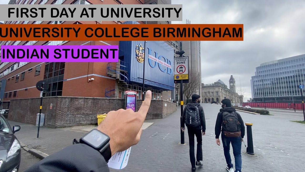 FIRST DAY AT UNIVERSITY BIRMINGHAM UK🇬🇧 | INDIAN STUDENT | HOTEL MANAGEMENT.