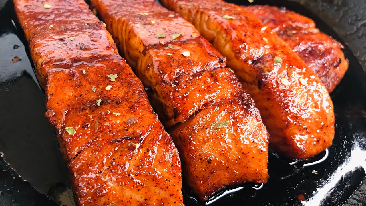HOW TO MAKE BOURBON BROWN SUGAR SALMON RECIPE