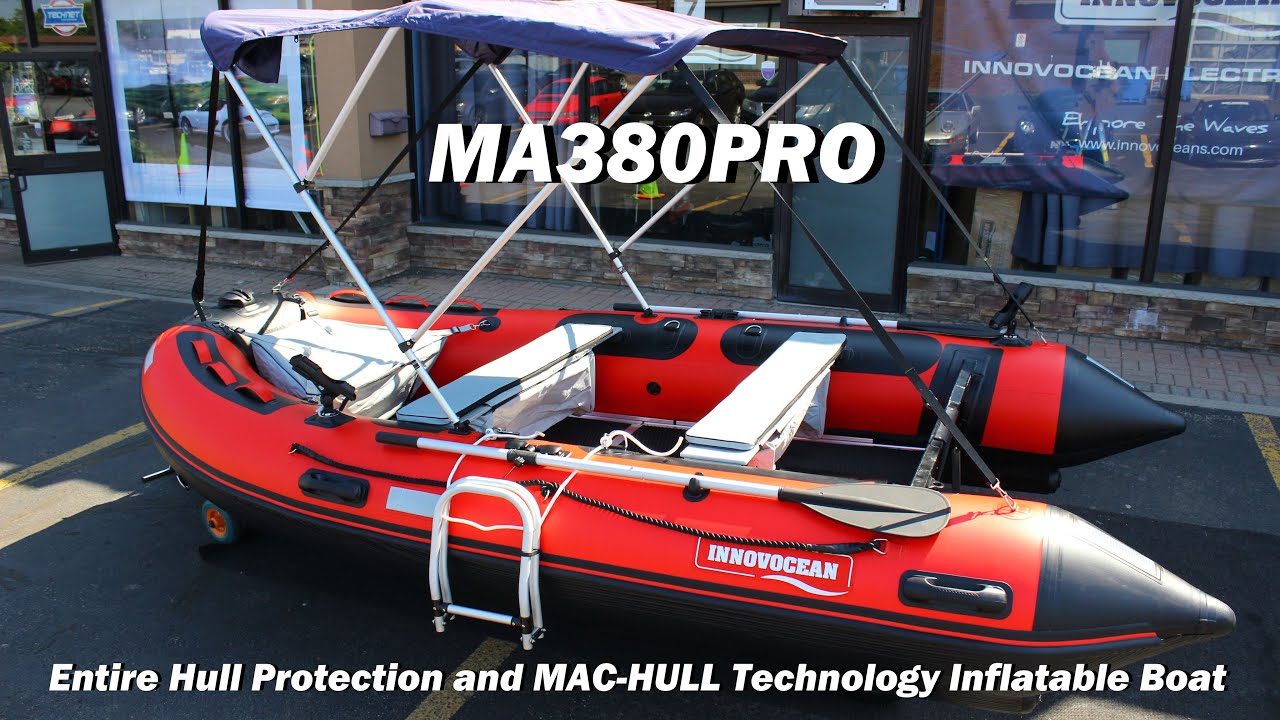MA380PRO: Full Hull Protection & Superior Performance with MAC-HULL in a Durable Inflatable Boat
